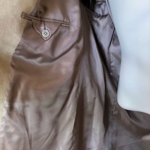 Lauren Ralph Lauren Men's Tan 44R Suit Jacket Blazer Sport Coat Single Breast - Picture 3 of 9